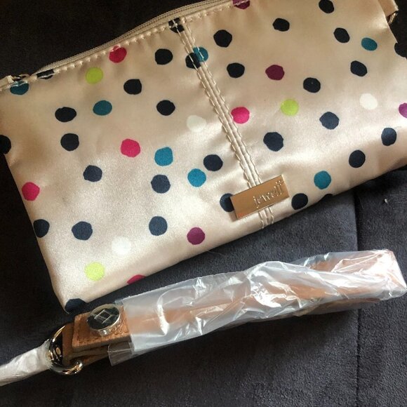 JEWELL BY THIRTY- ONE COLORFUL POLKA DOT WRISTLET NEW - Picture 1 of 6